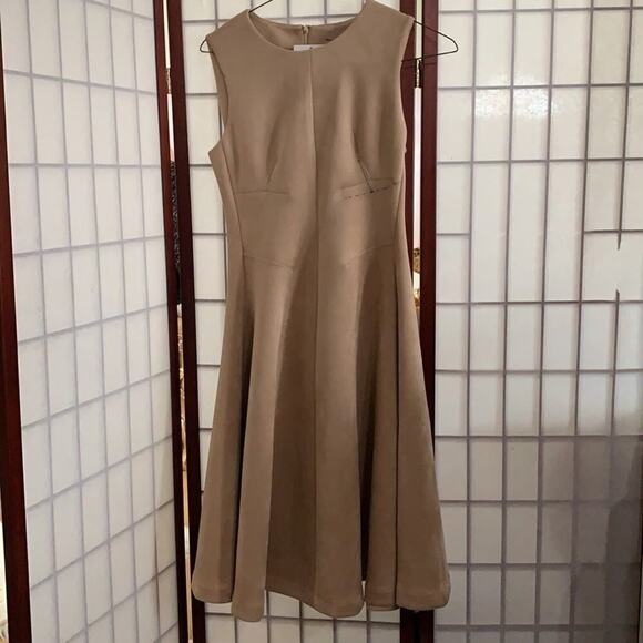 NWT CALVIN KLEIN FIT & FLARE DRESS SIZE 6‎ - Picture 1 of 9